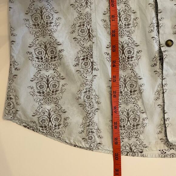 Panhandle Slim Brooks & Dunn Collection Shirt Mens M Western Pearl Snap Blue - Picture 16 of 16